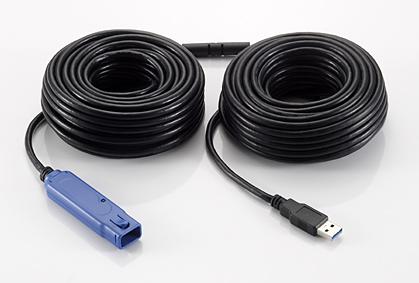 USB 3 Gen 1 Active Repeater Cable, AM-AF, 15/20M